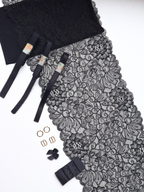 Kit Couture Lingerie - Dentelle Noire Fleur