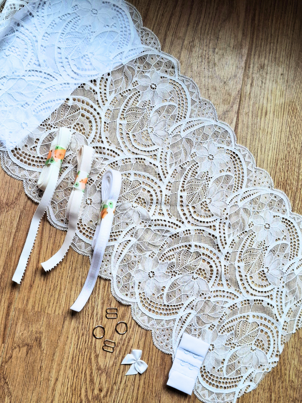 Kit Couture Lingerie - Dentelle Blanche