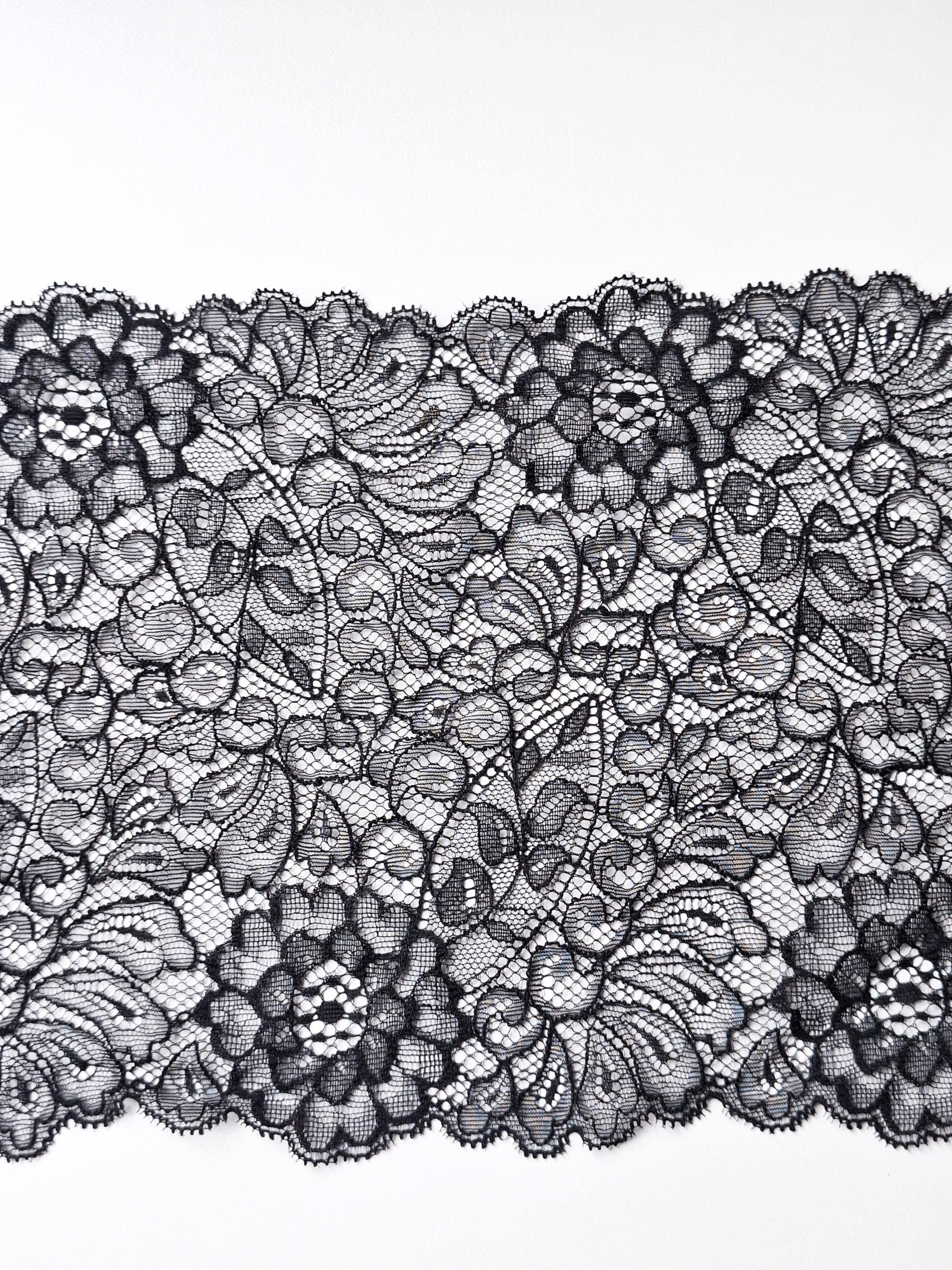Kit Couture Lingerie - Dentelle Noire Fleur